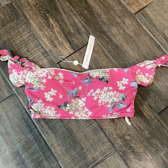 Antonio Melani Pink Floral Bikini Top - Picture 5 of 5